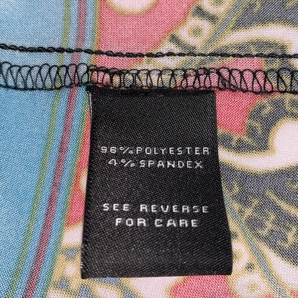 MSK Sleeveless Print Dress Size M - Picture 9 of 12